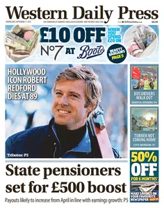 Western Daily Press - 17 September 2025