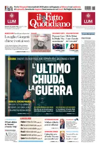 Il Fatto Quotidiano - 30 Novembre 2025