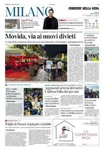 Corriere della Sera Milano - 1 Giugno 2025