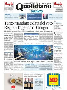 Quotidiano di Puglia Taranto - 10 Gennaio 2025