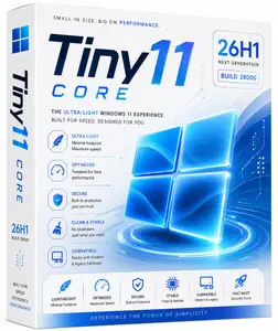 tiny11 Core 26H1 Build 28000.2525 Preactivated (Preview)