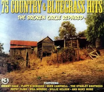 VA - 75 Country & Bluegrass Hits [3CD Box Set] (2013)