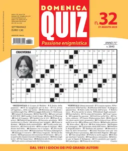 Domenica Quiz N.3840 - 21 Agosto 2025