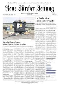Neue Zürcher Zeitung International - 15 Juli 2026