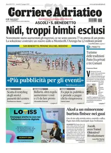 Corriere Adriatico Ascoli - 23 Giugno 2025