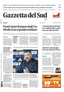 Gazzetta del Sud Reggio Calabria - 20 Giugno 2025
