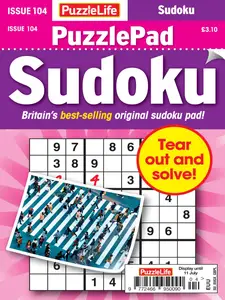 PuzzleLife PuzzlePad Sudoku - Issue 104 2024