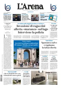 l'Arena - 3 Maggio 2025
