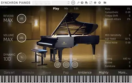 Vienna Symphonic Library Vienna Synchron Pianos v1.3.1711 WiN