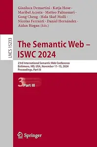 The Semantic Web – ISWC 2024: 23rd International Semantic Web Conference, Part III