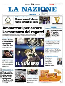 La Nazione La Spezia - 3 Novembre 2025
