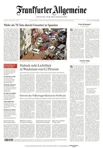 Frankfurter Allgemeine Zeitung  - 31 Oktober 2024