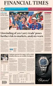 Financial Times Europe - 8 August 2024