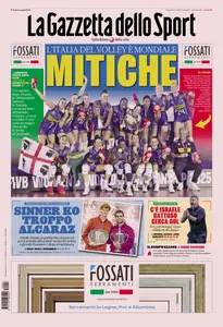 La Gazzetta dello Sport - 8 Settembre 2025