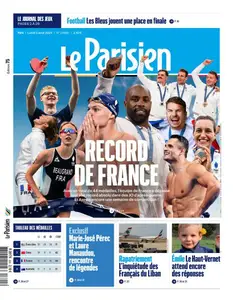 Le Parisien du Lundi 5 Août 2024