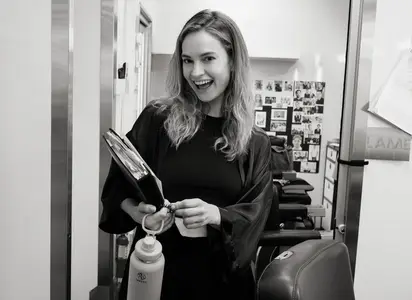 Lily James by Greg Williams for Hollywood Authentic September 2025