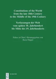 Constitutions of the World from the late 18th Century to the Middle of the 19th Century: Vol. 10 Constitutional Documents of Ha