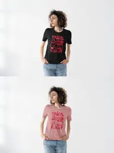 Mockup Of Woman Wearing Customized T-Shirt In Studio 1681058573
