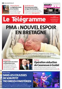 Le Télégramme Quimperlé - 30 Septembre 2024