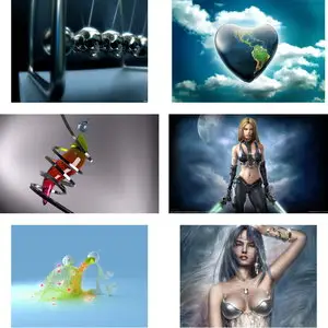 Wallpapers Rendering. Set 5