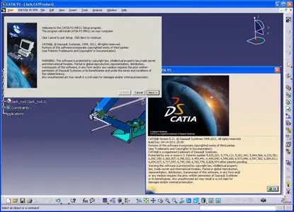 DS CATIA P3 V5R21 GA SP6 with Documentation