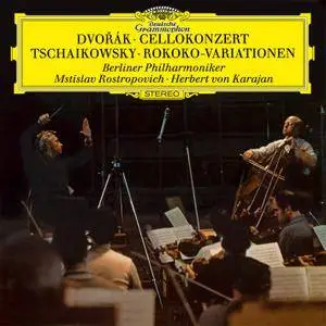 Berliner Philharmoniker, Mstislav Rostropovich, Herbert von Karajan - Dvorák & Tchaikovsky (1968/2012) [24/192]