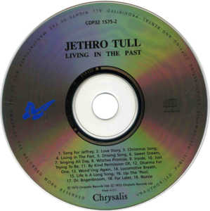 Jethro Tull - Living In The Past (1972) [1990, EU Single-Disc Reissue] 