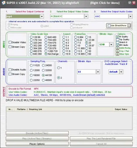 SUPER ver. 2007 Build 22