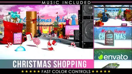 Christmas Sale Shopping Promotion - Project for After Effects (Videohive)