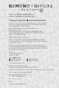 Yen Press - Kemono Friends La Carte Vol 02 2022 Hybrid Comic eBook