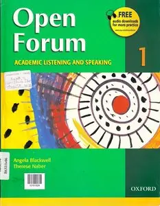 Open Forum: Academic Listening and Speaking (Student Book 1)