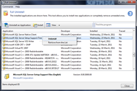 Full Uninstall 1.0  