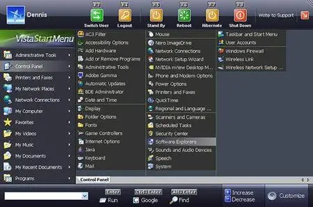 Vista Start Menu 2.61 posted twice please delete..TY