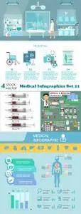 Vectors - Medical Infographics Set 11