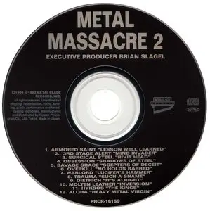 Metal Massacre 2 (1982) [1994, Nippon Phonogram, PHCR-16159]