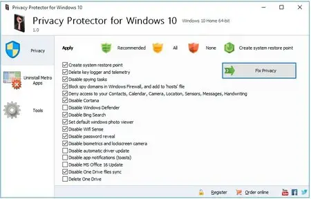 SoftOrbits Privacy Protector for Windows 10 1.6 DC 13.06.2016 Multilingual