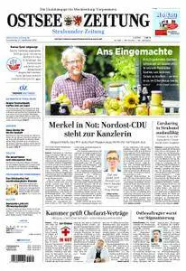 Ostsee Zeitung Stralsund - 27. September 2018