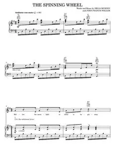 The Spinning Wheel - Delia Murphy (Piano-Vocal-Guitar)