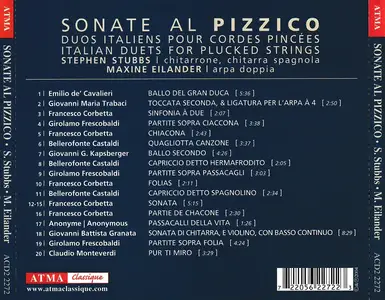 Stephen Stubbs, Maxine Eilander - Sonate al Pizzico (2004)