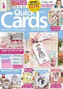 Quick Cards Made Easy - April 2017