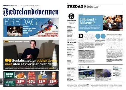 Fædrelandsvennen – 09. februar 2018