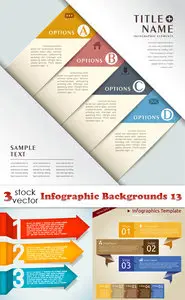 Vectors - Infographic Backgrounds 13
