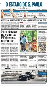 Jornal O Estado de SP em PDF, Sexta, 21 de Maio de 2010