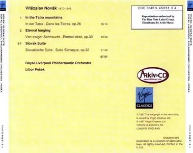 Royal Liverpool Philharmonic Orchestra - Novák: Slovak Suite... (1997) {Virgin Classics}