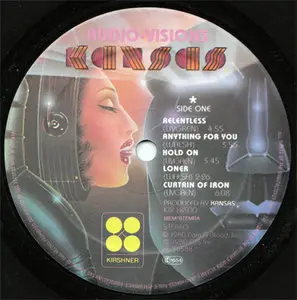Kansas - Audio-Visions (Kirshner, CBS KIR 84500) (NL 1980) (Vinyl 24-96 & 16-44.1)
