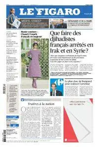 Le Figaro du Mercredi 24 Janvier 2018