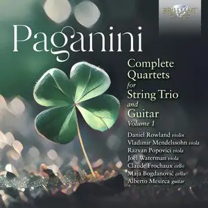 Daniel Rowland - Paganini - Complete Quartets for String Trio and Guitar Vol. 1 (2023) [Official Digital Download 24/96]