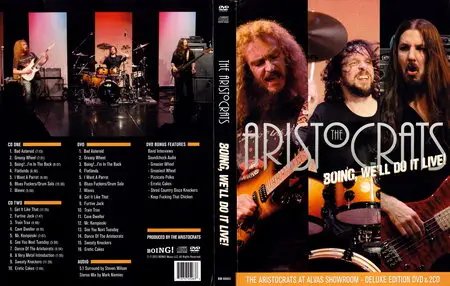 The Aristocrats - Boing, We'll Do It Live! (2012) [Deluxe Edition DVD & 2CD]