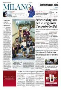 Corriere della Sera Milano - 4 Marzo 2018