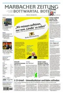 Marbacher Zeitung - 05. Dezember 2018